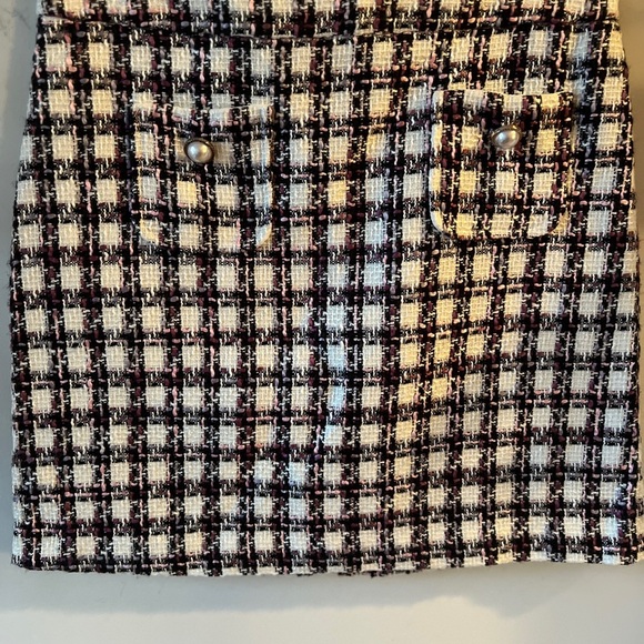 Maison d'Amelie Paris Tweed Skirt 8 - Picture 1 of 12
